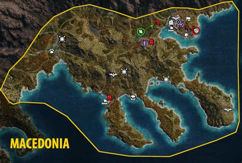 assassin's creed odyssey makedonia map.